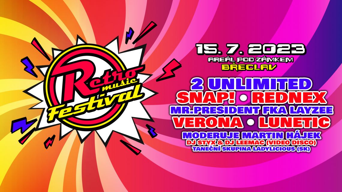 Retro Music Festival | 15.7.2023 | Břeclav
